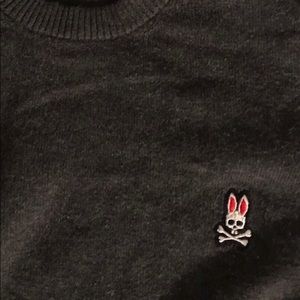 Psycho bunny crew neck Pima cotton sweater